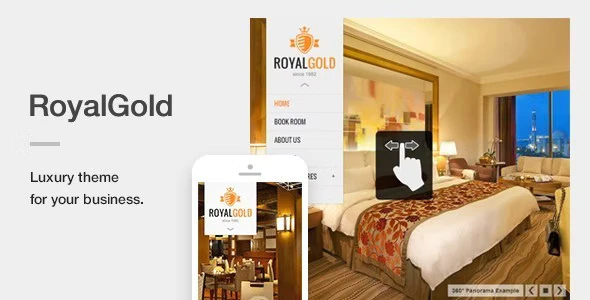 RoyalGold v1.5.5 Luxury Hotel or Resort WordPress Theme Download