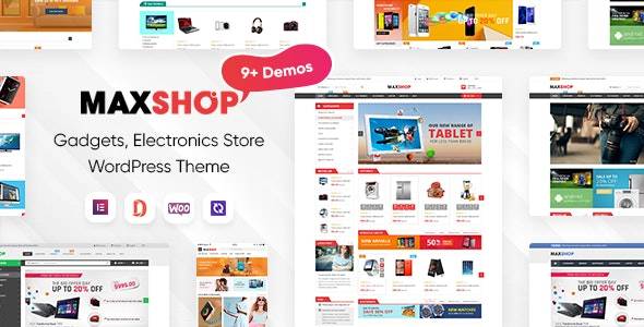 Maxshop v3.6.6 – unique online store WordPress theme Download