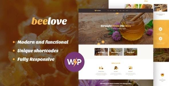 Beelove v.1.2.6 Honey Production and Sweets Store WordPress Theme Download