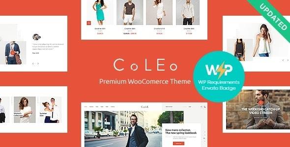 Coleo v1.1.6 Stylish Fashion Clothing Store WordPress Theme Download