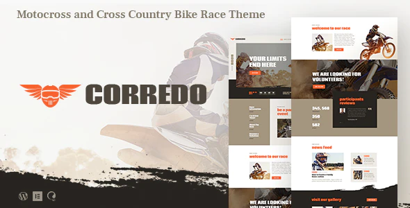 Corredo v1.1.9 – Bike Race & Sports Events WordPress Theme Download