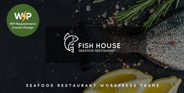 Fish House v1.2.6 – Seafood Restaurant WordPress Theme Download