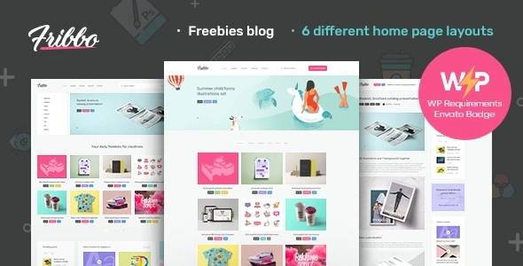 Fribbo v1.0.7 Freebies Blog WordPress Theme Download