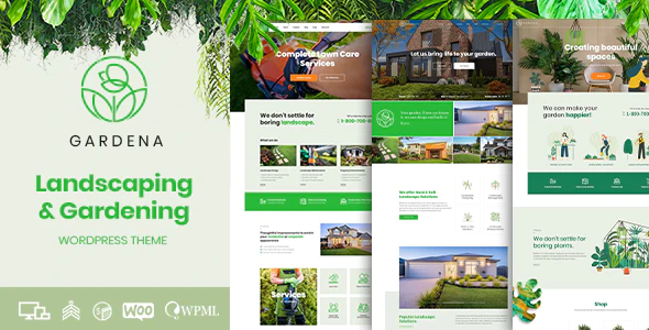 Gardena v1.1.9 – Landscaping & Gardening WordPress Theme Download