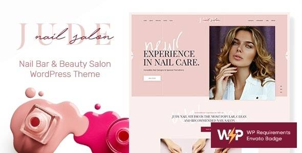 Jude v1.1.5 – Nail Bar & Beauty Salon WordPress Theme Download