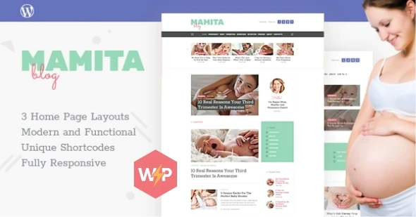 Mamita v.1.0.8 – Pregnancy & Maternity Blog WordPress Theme Download