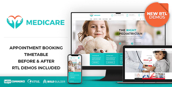 Medicare v2.0.2 Doctor Medical & Healthcare WordPress Theme Download (Updated)