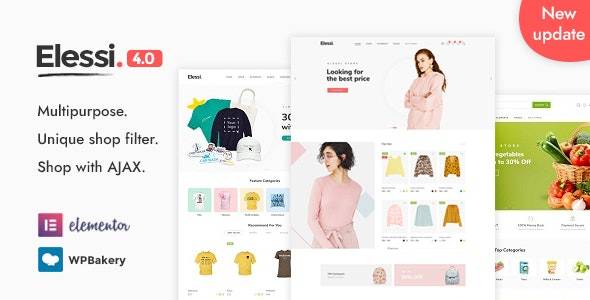 Elessi v6.0.3.1 – WooCommerce AJAX WordPress Theme Download