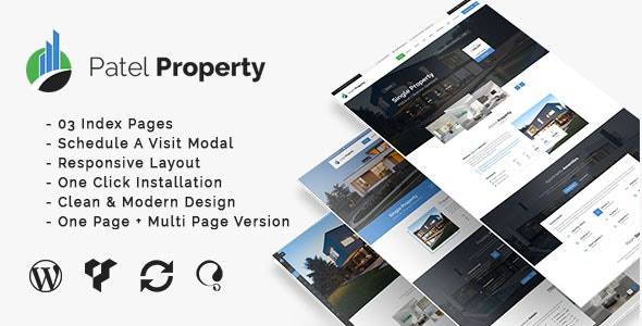 PatelProperty v2.5 (Updated) – Single Property Real Estate WordPress Theme Download