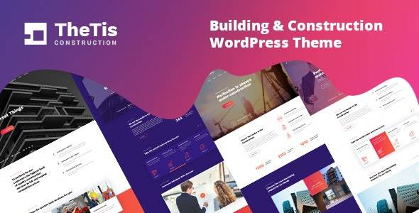 TheTis v1.0.8 – Construction & Architecture WordPress Theme Download