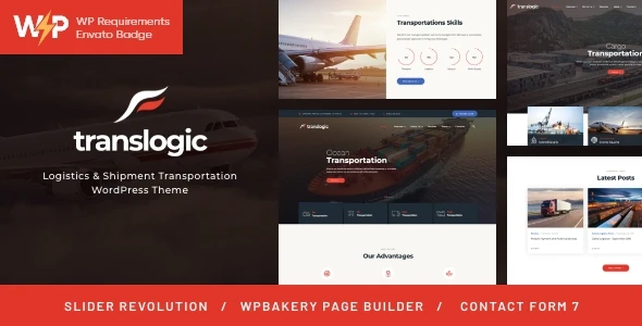 Translogic v1.2.7 Logistics & Shipment Transportation WordPress Theme Download