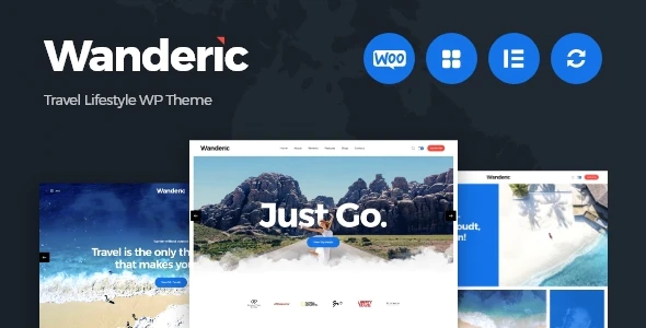 Wanderic v1.0.5 Travel Blog & Lifestyle WordPress Theme Download