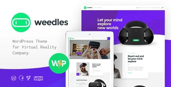 Weedles v1.1.10 – Virtual Reality Landing Page & Store WordPress Theme Download