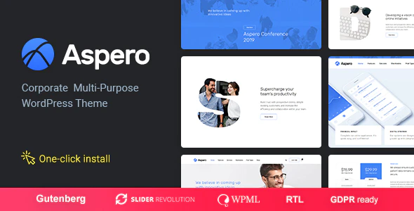 Aspero v1.1.4 – Business WordPress Theme Download