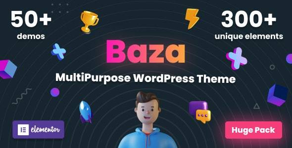 Baza v1.25 – Creative MultiPurpose WordPress Theme Download