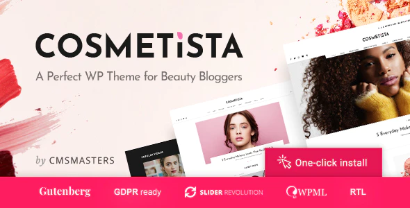 Cosmetista v1.1.2 Beauty & Makeup WordPress Theme Download