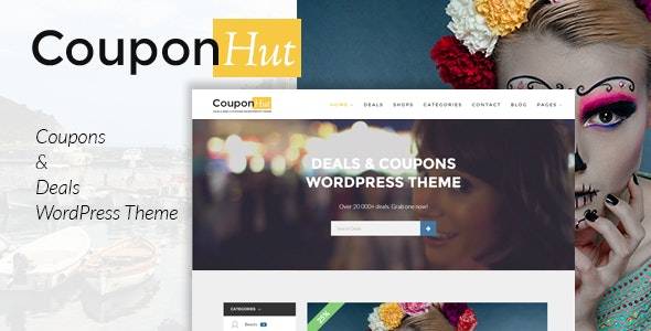 CouponHut Coupons & Deals WordPress Theme v3.0.8 Download