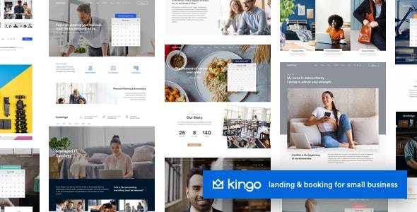 Kingo v2.6.9 – Booking WordPress Theme for Small Business Download