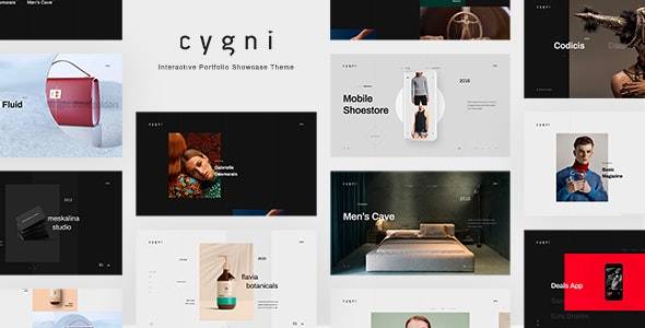 Cygni v2.2 – Interactive Portfolio Showcase WordPress Theme Download