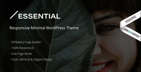 Essential v3.0 Responsive Minimal WordPress Theme Download