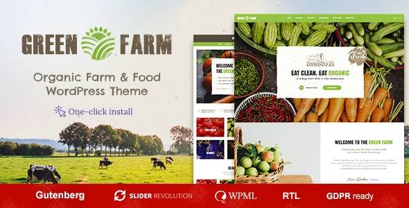 Greenfarm v1.1.5 – Organic WordPress Theme for WooCommerce Download