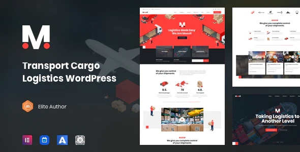 Moovit – v1.2.4 Transportation Logistics WordPress Theme Download