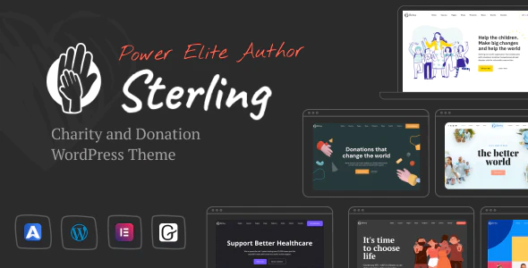 Sterling Charity Donation WordPress Theme Download