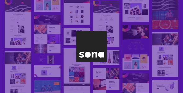 Sona Digital Marketing Agency WordPress Theme v1.1.2 Download