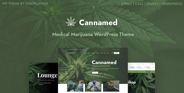 Cannamed v1.0.7 – Cannabis & Marijuana WordPress Theme Download