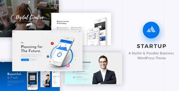 StartUp Responsive Multi-Purpose WordPress Theme v2.7 Download