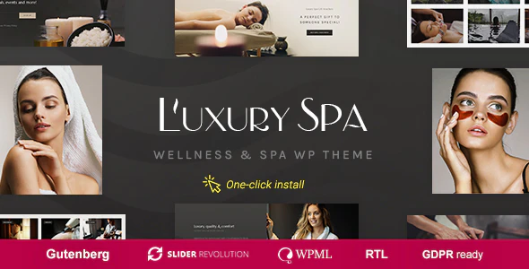 Luxury Spa v1.1.9 – Beauty Spa & Wellness Resort WordPress Theme Download