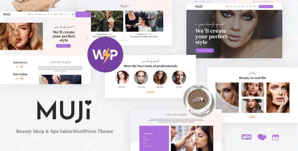 Muji v1.2.0 Beauty Shop & Spa Salon WordPress Theme Download