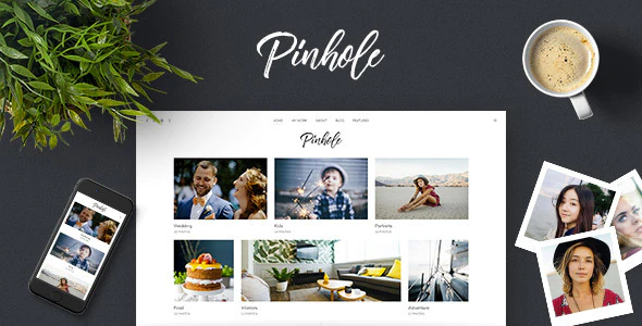 Pinhole v1.8.2 – Photography Portfolio & Gallery WordPress Theme Download