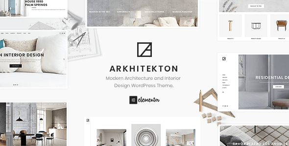 Arkhitekton v1.3.0 Modern Architecture and Interior Design WordPress Theme Download