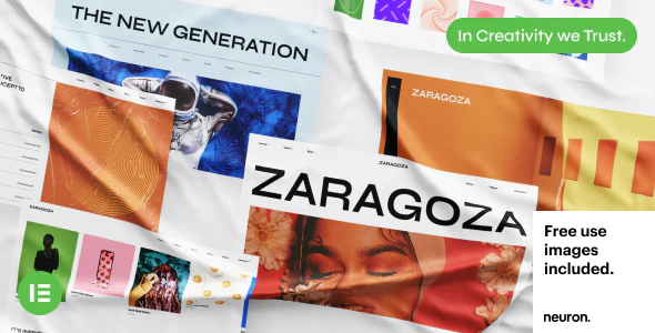 Zaragoza v.1.0.0 Creative Portfolio WordPress Theme Download