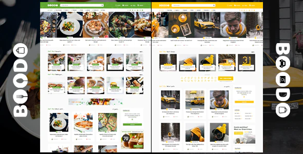 Boodo WP v3.2 – Food and Magazine Shop WordPress Theme Download