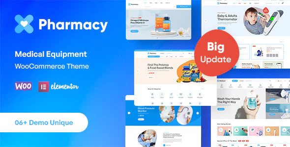 Pharmacy v.5.1.0 Responsive WooCommerce WordPress Theme Download