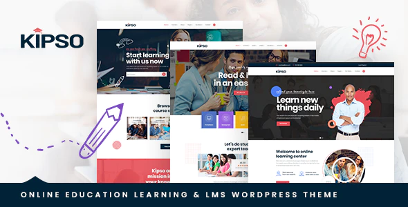 Kipso v1.2.7 – Education LMS WordPress Theme Download