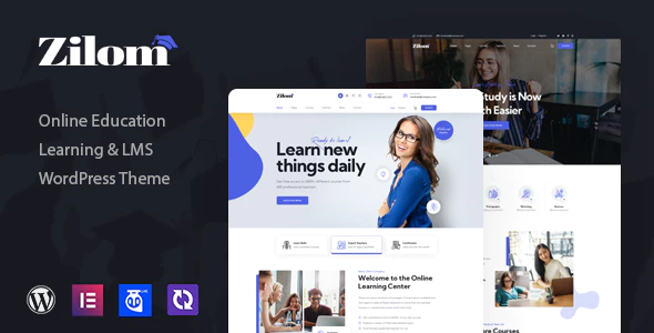 Zilom v1.2.2 Online Education Learning WordPress Theme Download