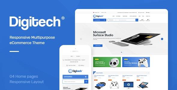 Digitech v1.1.6 – Technology WordPress Theme Download