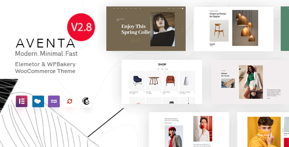 Aventa v2.9.4 – Minimal WooCommerce WordPress theme Download