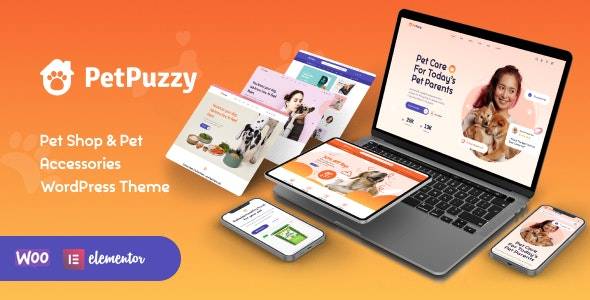 PetPuzzy v1.4.0 Pet Shop WooCommerce WordPress Theme Download