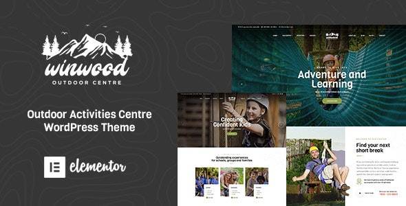 Winwood Sports & Outdoor WordPress Theme v.1.6.8  Download