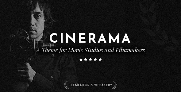 Cinerama v2.4 WordPress Theme for Movie Studios and Filmmakers Download