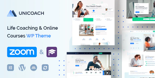 UniCoach v1.1.6 – Multipurpose UpSkill WordPress Theme Download