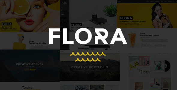 Flora Responsive Creative WordPress Theme v1.7.4 Download