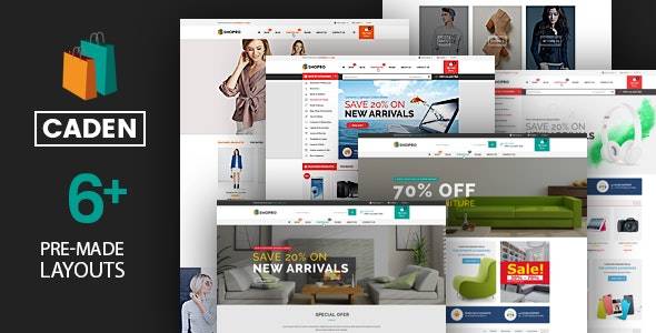 Caden v1.4.3 – Mega Store Responsive WordPress Theme Download