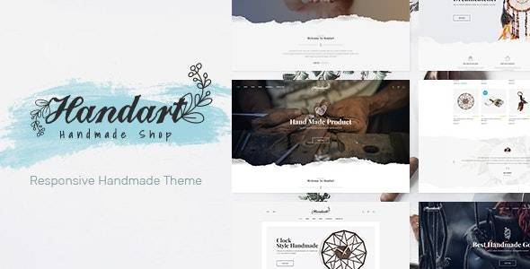 Handart v1.0.7 – Handmade WordPress Theme for WooCommerce Download