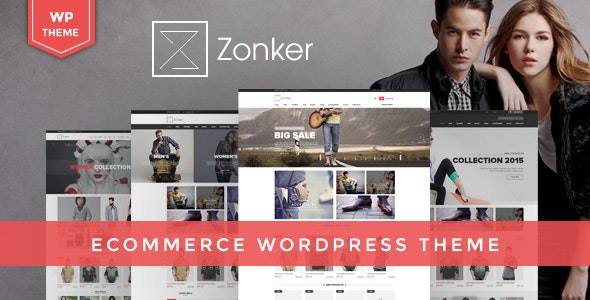 Zonker v1.6.5 – WooCommerce WordPress Theme Download