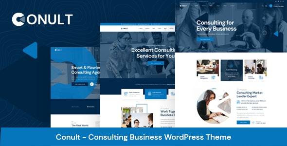 Conult v1.1.4 – Consulting Business WordPress Theme Download